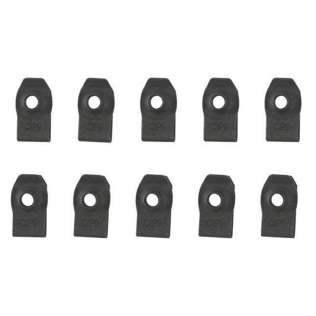 Car Hood Fender Bumper Fixing Kit All In One For Quick Car Repairs - carbon steel splash shield mounting clips set (10 pcs)