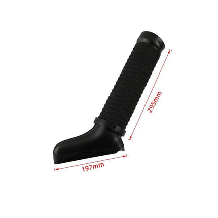 Right Side Car Air Intake Hose Replacement For Your Vehicle - black polypropylene direct-fit right-side intake hose with dimensions 295mm x 197mm