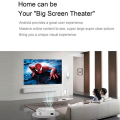 E600S Full HD 1080P 400 ANSI Lumens Smart LCD LED Projector with Wireless Screen Mirroring