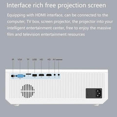 E600S Full HD 1080P 400 ANSI Lumens Smart LCD LED Projector with Wireless Screen Mirroring