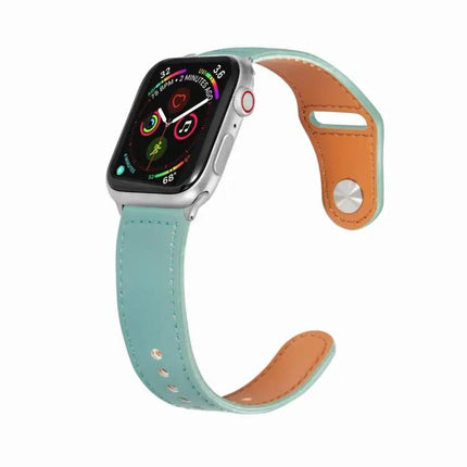 Leather Buckle Band For Apple Watch 38/40/41/44/49mm