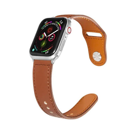 Leather Buckle Band For Apple Watch 38/40/41/44/49mm
