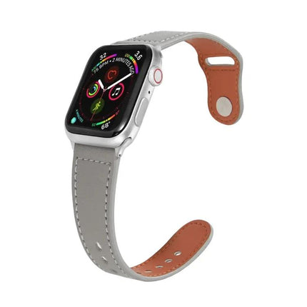 Leather Buckle Band For Apple Watch 38/40/41/44/49mm