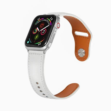Leather Buckle Band For Apple Watch 38/40/41/44/49mm