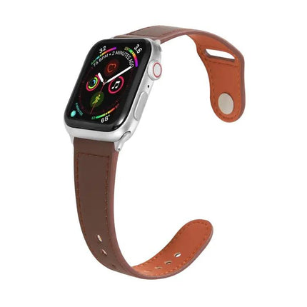 Leather Buckle Band For Apple Watch 38/40/41/44/49mm