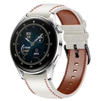 Genuine Leather Watch Band 22mm For Galaxy Watch 45/46mm