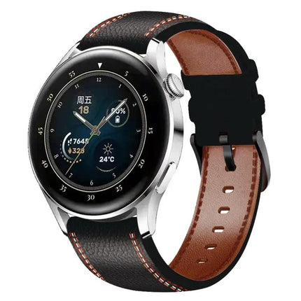Genuine Leather Watch Band 22mm For Galaxy Watch 45/46mm