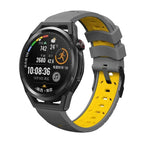 For Samsung Galaxy Watch 42mm / Grey Yellow