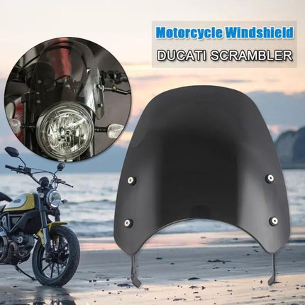 Motorcycle Headlight Retro Windshield for Ducati Vintage Style | Syndmart