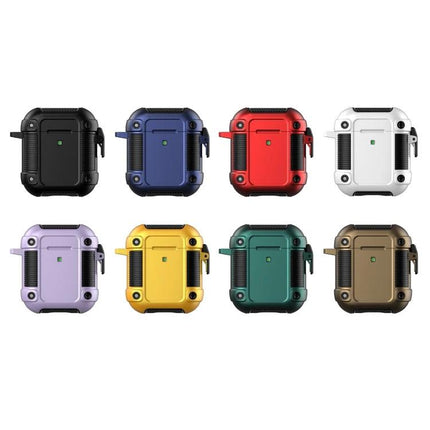 Keep Your AirPods Safe with Tank Case for Daily Use - rugged protective AirPods cases in eight colors, charge-through design for commuting and gym