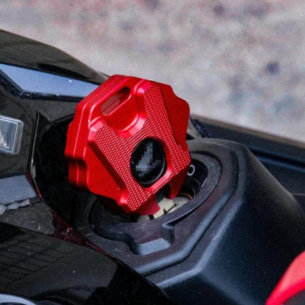 Key Shell For Honda CBR650R CB650R CB650F Aluminum red aluminum key shell fitted on Honda motorcycle ignition protector