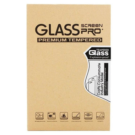 Tempered Glass Screen Protector for TCL and Honor Tablets packaging showing premium tempered glass screen protector box