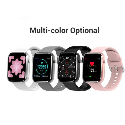 Convenient Smart Watch for Everyday Wellness and Exercise Tracking - multi-color options showing step, heart rate, and watch faces
