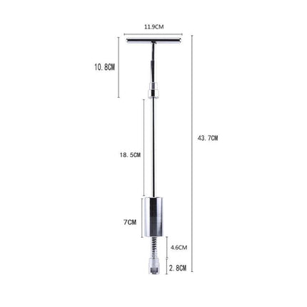 D1 Kit for Everyday Car Dent Repairs on the Go - portable T-handle slide hammer dent puller with dimensions for on-the-spot repairs