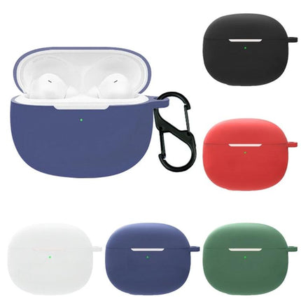 Silicone Protective Case for Redmi Earbuds in Daily Use - colorful silicone cases with carabiner for commute and exercise
