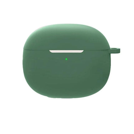 Silicone Protective Case for Redmi Earbuds in Daily Use - green flexible silicone case protects against drops and scratches