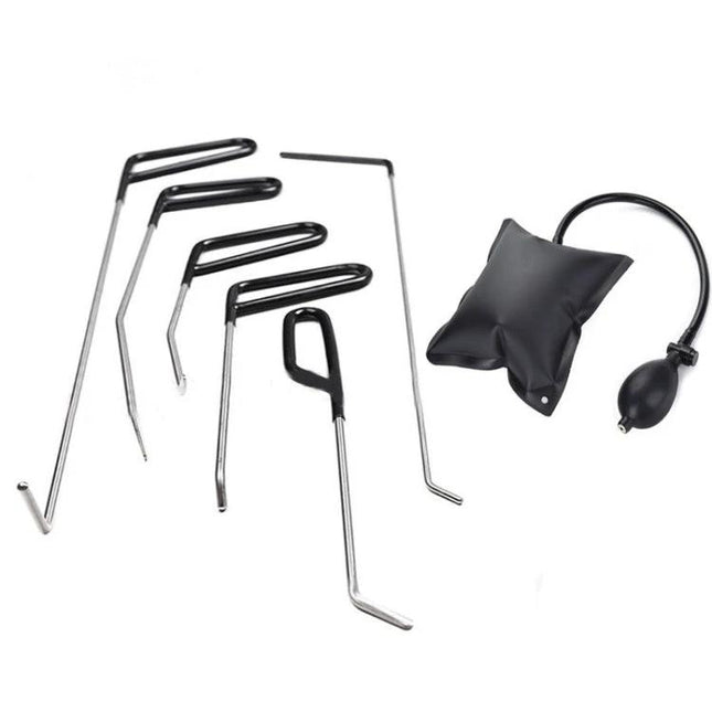Essential Q1 Kit for Everyday Car Dent Fixes – dent removal rods, airbag pump and tools for at‑home minor car and household dent repairs