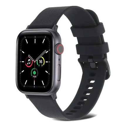 Plain Weave Breathable Silicone Band For Apple Watch 38-45mm