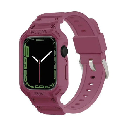 TPU Integrated Watch Band Compatible Apple Watch 38-45mm