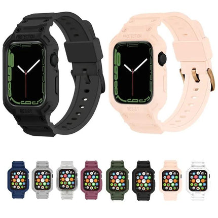 TPU Integrated Watch Band Compatible Apple Watch 38-45mm