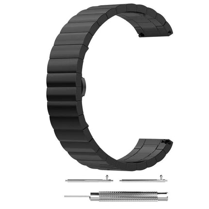 46mm Stainless Steel Butterfly Buckle Band Galaxy Watch