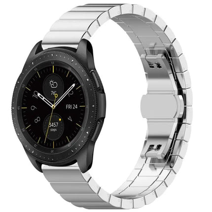 46mm Stainless Steel Butterfly Buckle Band Galaxy Watch