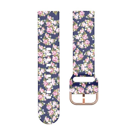 46mm Silicone Printed Strap For Galaxy Watch Accessory