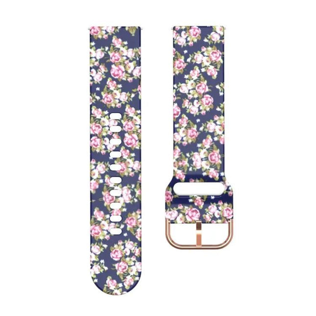 46mm Silicone Printed Strap For Galaxy Watch Accessory
