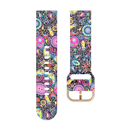 46mm Silicone Printed Strap For Galaxy Watch Accessory