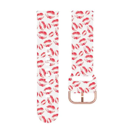 46mm Silicone Printed Strap For Galaxy Watch Accessory