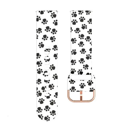 46mm Silicone Printed Strap For Galaxy Watch Accessory