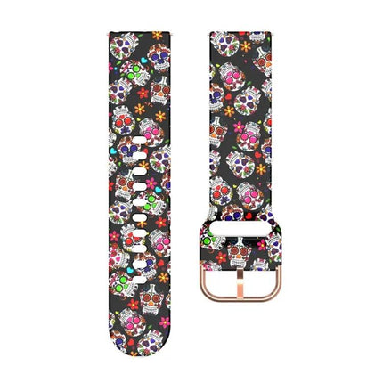 46mm Silicone Printed Strap For Galaxy Watch Accessory