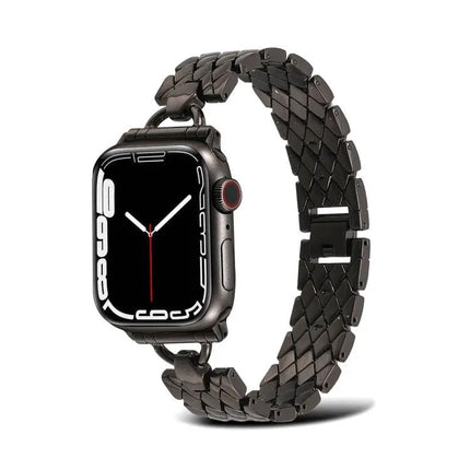 D-Shaped Rhombus Metal Apple Watch Strap 38/40/42/44mm