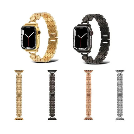 D-Shaped Rhombus Metal Apple Watch Strap 38/40/42/44mm