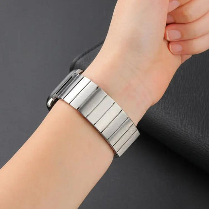 Magnetic Steel Apple Watch Band Adjustable 38-49mm