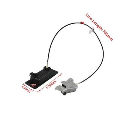 Right Side Door Handle Latch For Ford E-Series 1992-2009 replacement right-hand latch assembly with cable for E-Series vans