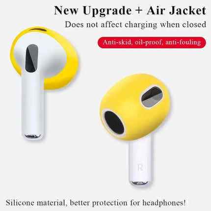 Silicone Ear Tip Protective Case for AirPods 3, Ultra Thin