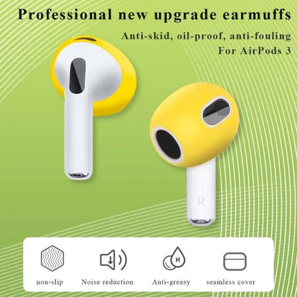 Silicone Ear Tip Protective Case for AirPods 3, Ultra Thin
