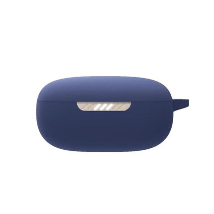 Keep Your Earphones Protected for Daily Use On the Go - navy silicone earphone protector case with 360-degree coverage for scratches dust and drops