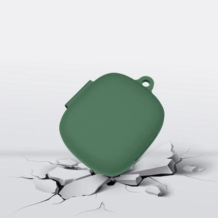 Keep Your Earphones Protected for Daily Use On the Go green protective earphone case with 360-degree shock protection for scratches and drops