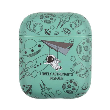 A Simple Protective Case for AirPods in Daily Use – mint green astronaut print protective case for AirPods