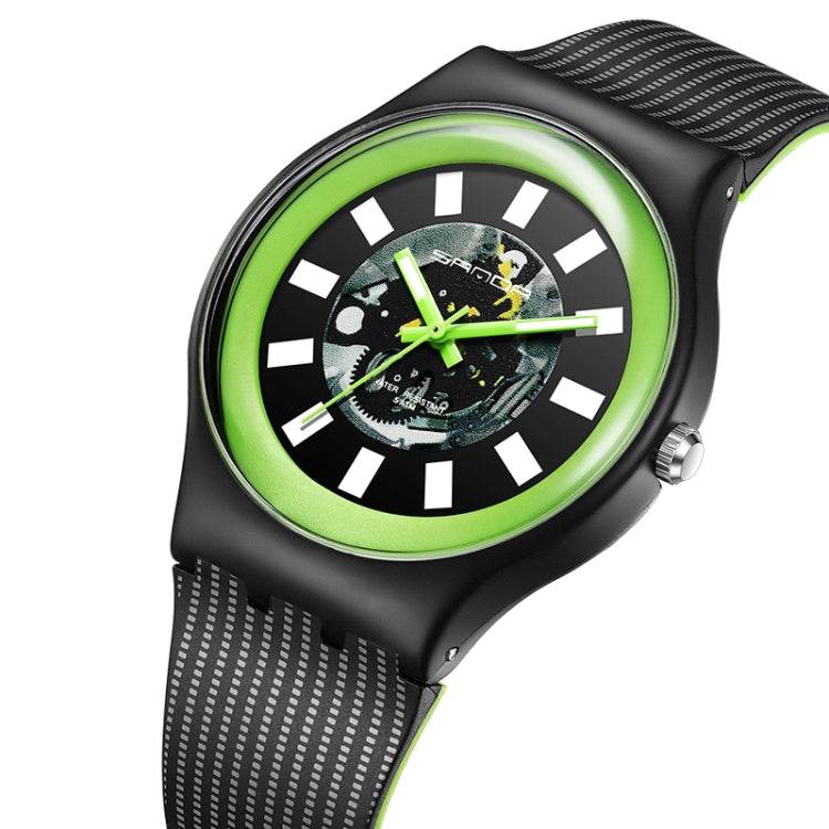 SANDA 3207 Fashion Waterproof Electronic Sports Watch Durable Design