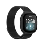 For Fitbit  Versa 4 / 3（Large Size） / Black