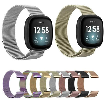 Milanese Magnetic Band For Fitbit Versa 3/4 Large