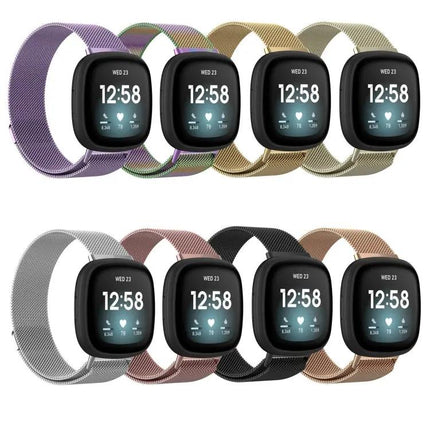 Milanese Magnetic Band For Fitbit Versa 3/4 Large