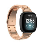 For Fitbit Versa 4/Sense 2/Versa 3/Sense / Rose Gold