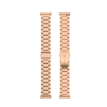 3-Bead Stainless Steel Watch Band For Fitbit Versa 4