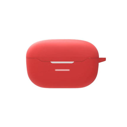 Silicone Case for Everyday Earphone Protection on the Go - slim red silicone earphone case with 360-degree coverage and easy access