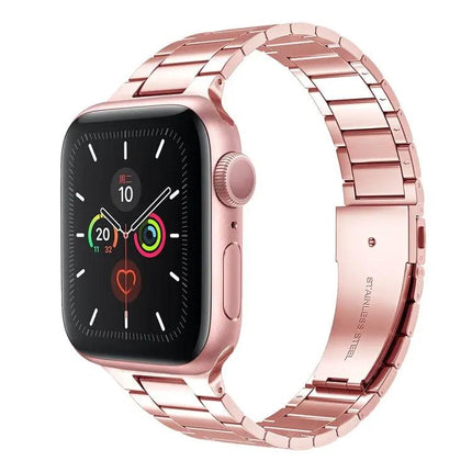 Stainless Steel Apple Watch Band Adjustable Multiple Sizes