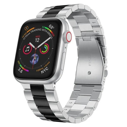 Stainless Steel Apple Watch Band Adjustable Multiple Sizes